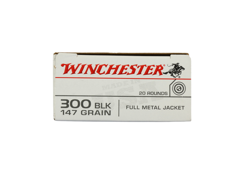 300 AAC Blackout Winchester Ammunition 147gr